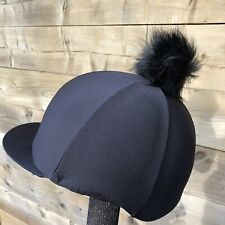 Black Horse Riding Helmet hat