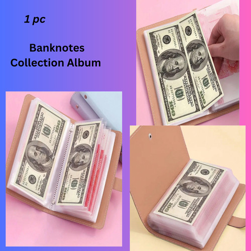 Banknotes collection album - collection,