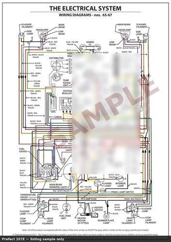 Ford prefect 107e colour - prefect,