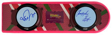 Michael J Fox Christopher Lloyd Signed Back to the Future Hoverboard Beckett