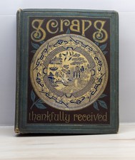 Antique Victorian Scrap Book