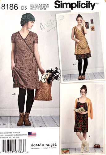 Simplicity sewing pattern 8186 - pattern,