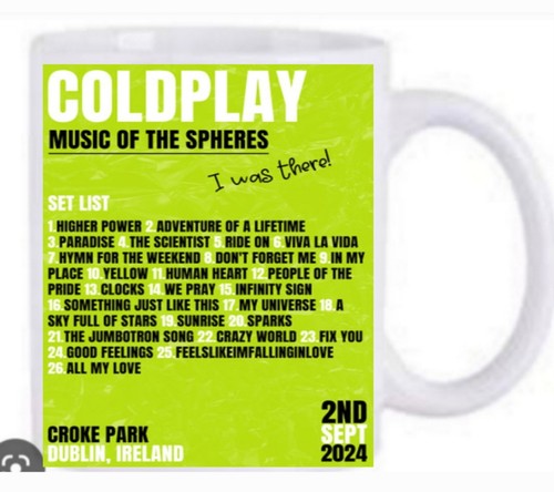 Coldplay tour music - , the