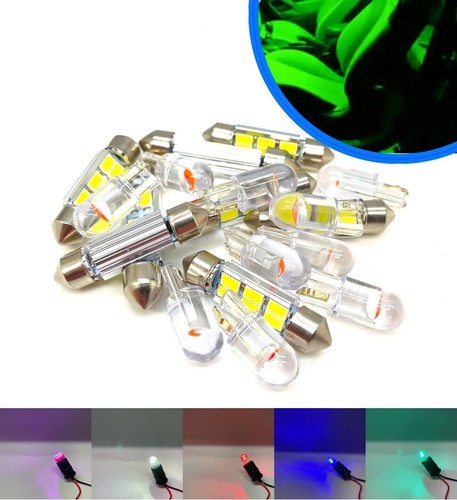 Green interior led bulb kit - interior,