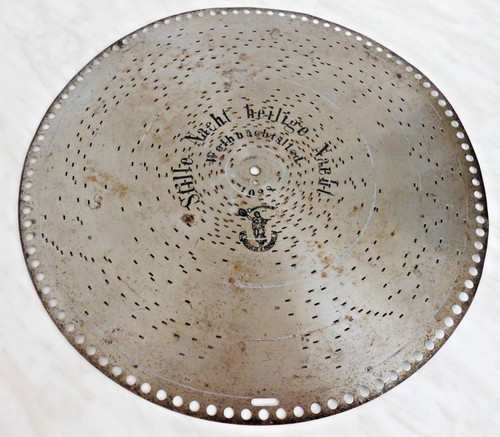 Silent night polyphonic plate - silent,