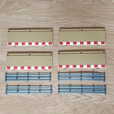 Scalextric 1:32 Track Borders & Barriers 'BA' C8223 L8681 Half Straight x 4