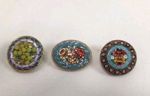 Vintage micro mosaic piece - micro,