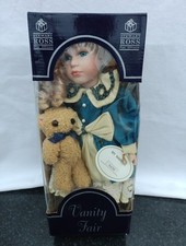 Vanity Fair Stewart Ross Victorian Porcelain Doll Katie Still Boxed