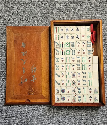 Mah jong set oriental - set, in