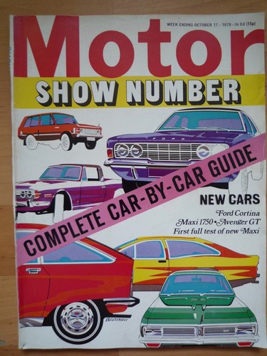 1970 motor oct ford - oct, cortina