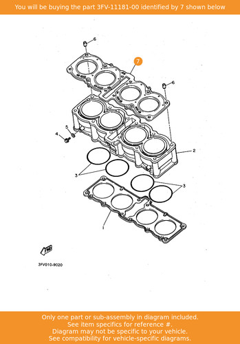 Yamaha gasket cylinder head - yamaha, gasket,