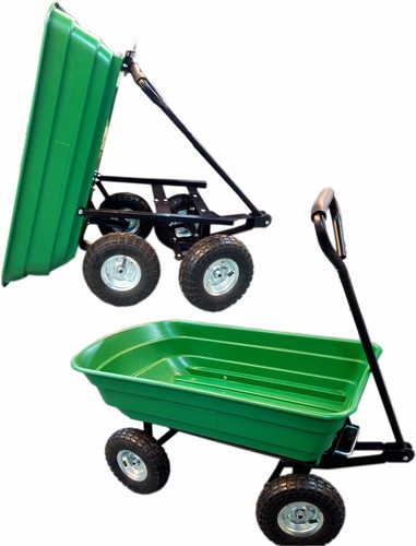 Garden dump trolley heavy load - garden,