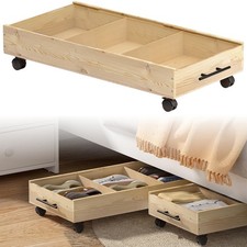 Wooden Storage Box Underbed