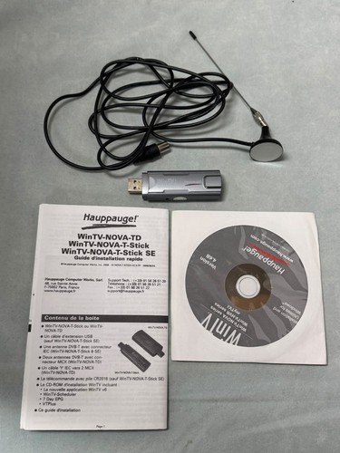 Hauppauge wintv nova dvb - hauppauge,