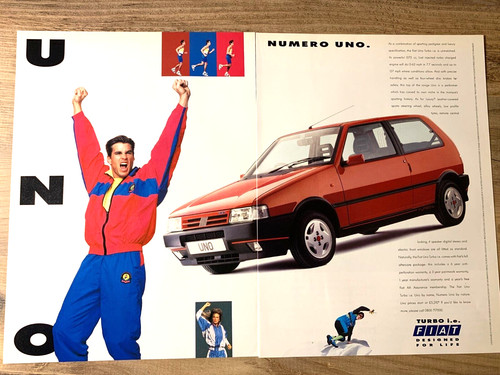 Fiat uno turbo frameable - fiat,