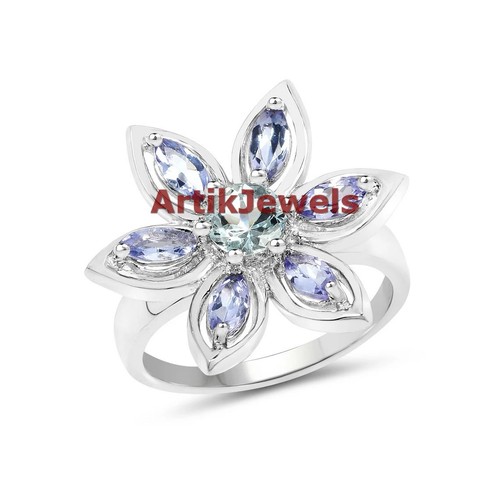 Natural aquamarine gemstone - natural,