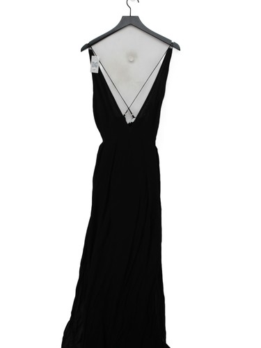 Reiss maxi dress uk12 black - uk12,