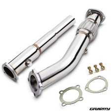 3" STAINLESS EXHAUST DECAT DE CAT DOWNPIPE FOR VW GOLF MK4 BORA 1.8T AUQ AUM GTI