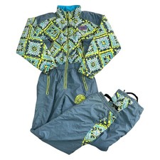 Vintage O'Neill One Piece Ski Suit Snow Winter Crazy 90s Retro Green Mens Medium