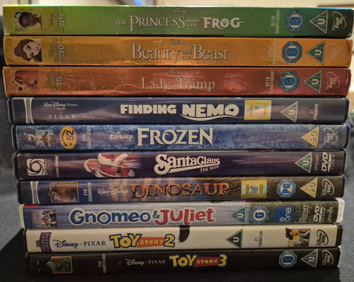 Disney dvd bundle - x,