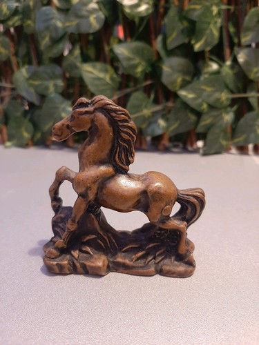 Brown stallion horse long - brown,