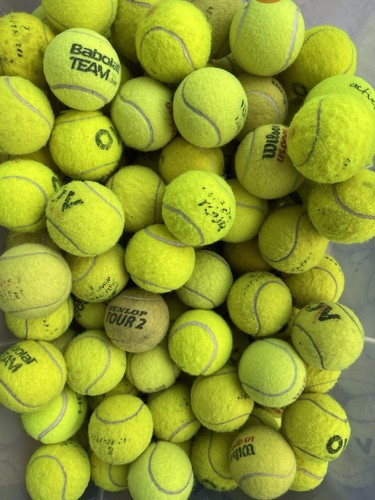Used tennis balls - 10, good