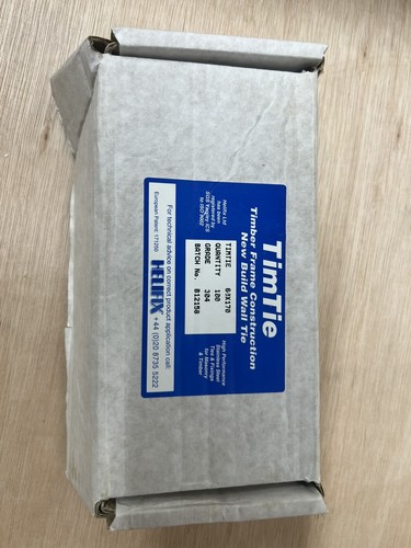 Wall ties for - , timber