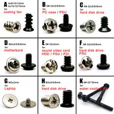 25pcs Computer PC Case HDD SSD