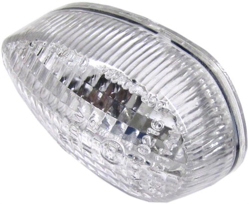 Indicator lens front clear - indicator, r/h