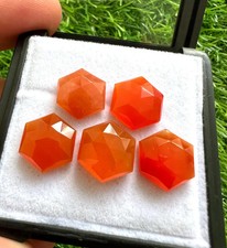 Natural Coroline 12MM Hexagon Shape Checker Cut 20Pcs Lot For Jewellery Making