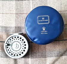 Vintage Hardy Marquis No1 Salmon Fly Reel In Hardy Reel Case
