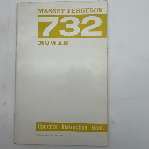 Massey ferguson 732 mower - 732,