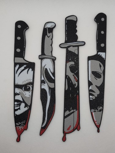 Horror slasher knife - horror/slasher, set