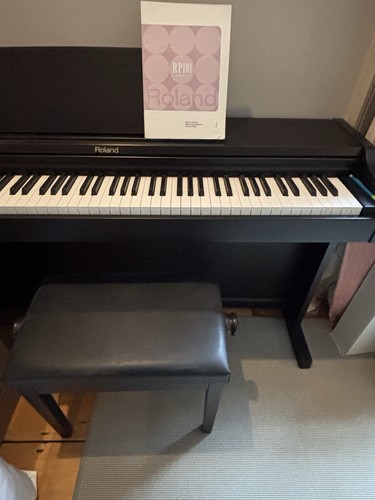 Electric roland piano with - roland,
