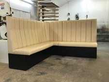 New Fluted Back Diner Seating