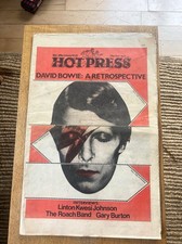 Hotpress Magazine 1978 / David Bowie , Thin Lizzy , More