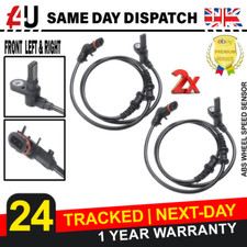 2X FRONT ABS SPEED SENSOR FOR