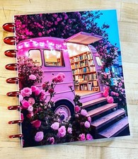 Pink Mobile Library Cover Set for use with Classic Happy Planner-