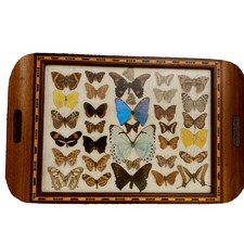 Vintage wooden serving tray