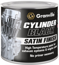 Granville Cylinder Black Satin