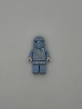 LEGO Ninjago Rare Zane NRG light blue njo0069 minifigure DAMAGED READ