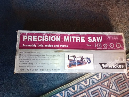 Precision mitre box - box, saw