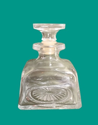 Vintage hand blown square - hand,