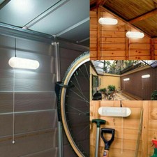 2Pack LED Solar Powered Shed