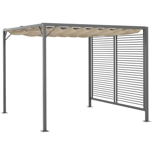 Outsunny metal pergola patio - metal,