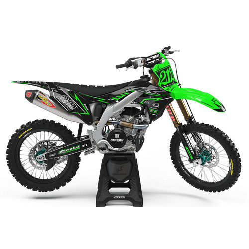 Graphics fits kawasaki kx - fits:,