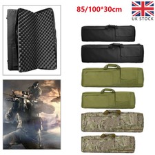 Tactical Hunting Shooting Padded Carry Case Air Rifle Gun Slip Bag 3 Colors UK
