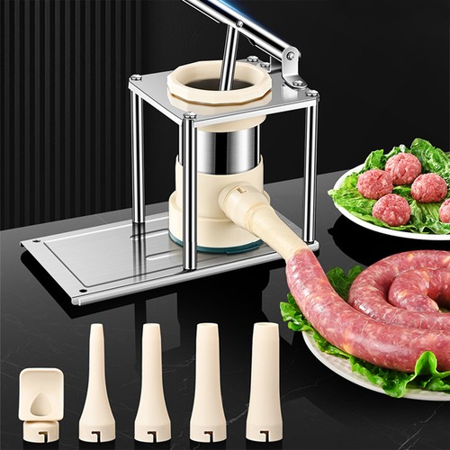 Manual sausage stuffer - sausage,