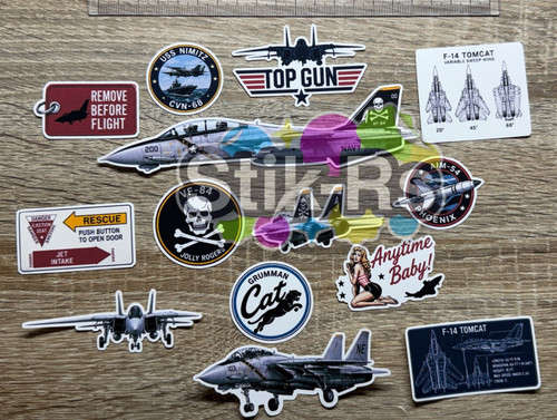 Tomcat sticker set - tomcat, us