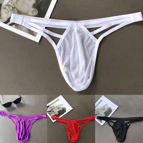 Mens breathable mesh thong - breathable,